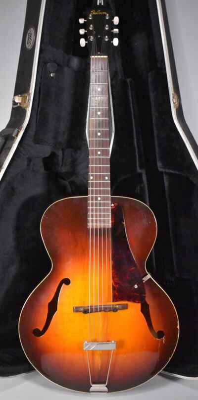 1941 Gibson L-50 Archtop Hollowbody Acoustic Vintage Sunburst w / HSC