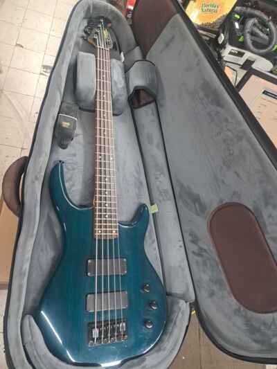 Epiphone EMBASSY Standard IV 5 String Bass Guitar W /  Very Nice Case FREE SHIP!!