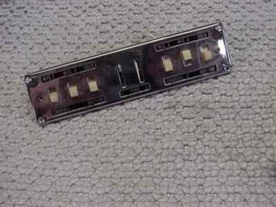 vintage 1960s  teisco Kent sekorva ETC switchbank RARE one LOOK