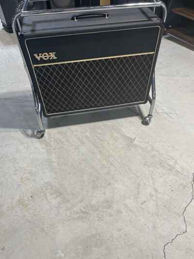 1965 Vox 2x12 Cabinet And Trolly Original