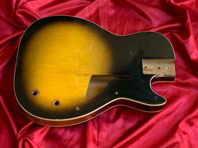 1964 Harmony Stratotone H45 Guitar Body Silvertone Vintage USA part