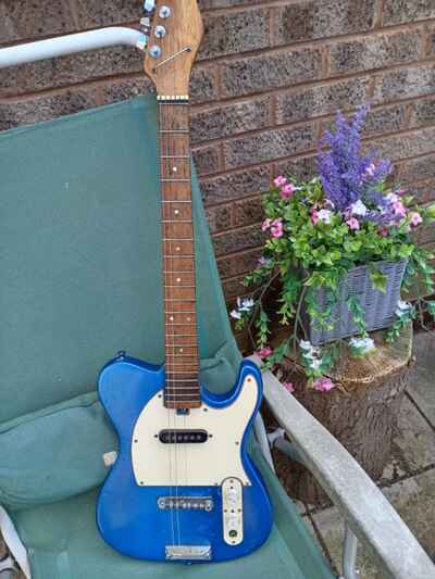 Jedson Teisco 60s Japanese Telecaster Copy Made In Japan Fully Working.