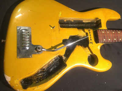 1960er GOLDEN HÖFNER 176 GALAXIE  EL GUITAR --OHNE PICKGUARD & ELEKTRIK & WIRBEL