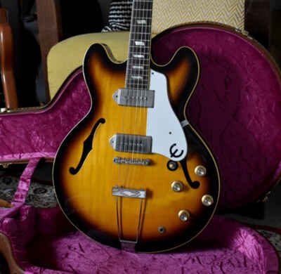 Epiphone USA Collection John Lennon ??1965?? Casino Vintage Sunburst w / OHSC, No 73