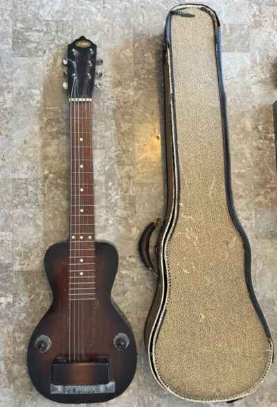 Vintage 1939 / 40 Oahu Publishing Co. Electric Lap Steel Guitar Cleveland Ohio