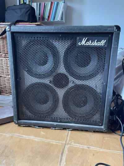Vintage 1980s Marshall 1540 Bass Cabinet ?? 4x10?? ?? Made in England