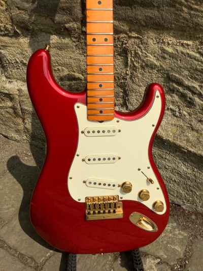 Fender  Stratocaster, The Strat,  1982, Candy Apple Red, Made in USA
