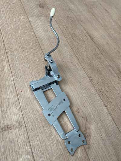 Framus tremolo tailpiece for hollow body electric guitar. Vibrato bridge vintage