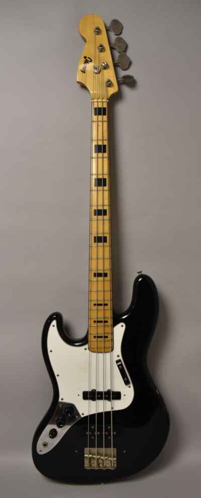 1977 Ibanez 2365B-BK Bass Lawsuit MIJ Fujigen Black Left-Handed Lefty w / OSSC