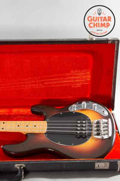 1977 Music Man Stingray Bass Vintage Sunburst - Pre-Ernie Ball Model | 100% Orig