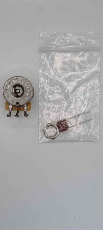 Vintage Fender CTS 250K Potentiometer USA Strat 2001 (Used) & New 0 022 uF cap