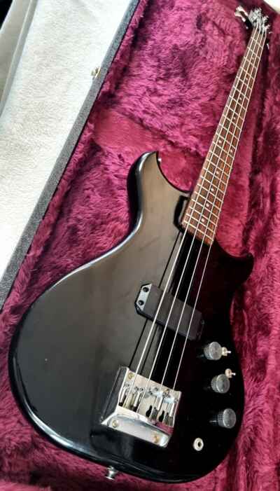 1980s Westone Thunder 1-A Active Bass Guitar & Hard Case