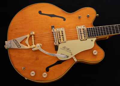 1970 RARE FINISH, Gretsch Country Gentleman, Translucent Orange, OLD STYLE model