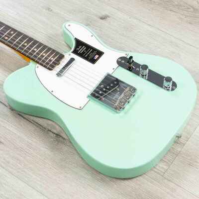 Mint Fender American Vintage II 1963 Telecaster Guitar, Rosewood, Surf Green