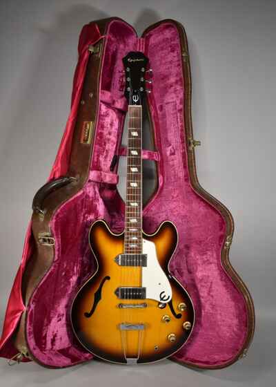 Epiphone USA Collection John Lennon Signature 1965 Casino Sunburst w / HSC