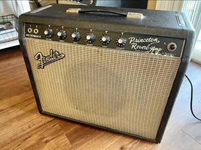 1965 Fender Princeton Reverb 12-watt 1x10 Guitar Amp