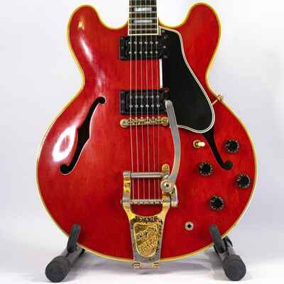 1960 Gibson ES-355 TD Cherry Mono w /  Factory Bigsby, Period-Correct HSC