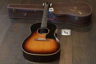 Vintage! 1962 Gibson LG-1 Flat-Top Acoustic Guitar Sunburst + OHSC