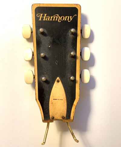 Harmony Headstock Wall Key Holder for your Vintage Harmony Guitar Lover