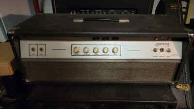 Ampeg V-4B 2-Channel 100-Watt Bass Head 1970s Pro Serviced