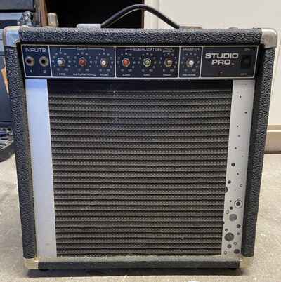 Vintage Peavey Studio Pro Amp - U S.A. Solid State - As Is - Has Buzz