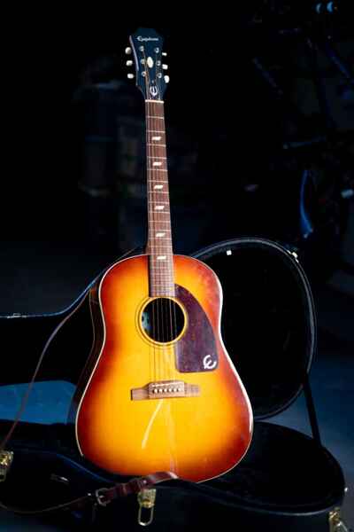 Epiphone Inspired By 1964 Texan Acoustic Guitar FT-79 Spruce & Mahogany Sunburst