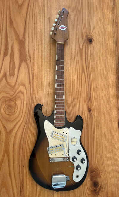 1968 Teisco Del Rey ET-220 - Vtg Electric Guitar Project - For RESTORATION