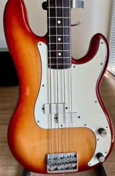 Fender Precision Elite I Bass Sunburst 1983 w /  OHSC - Used