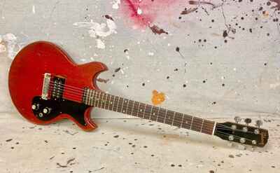 1965 Gibson Melody Maker Double Cut Cherry Vintage 1960s