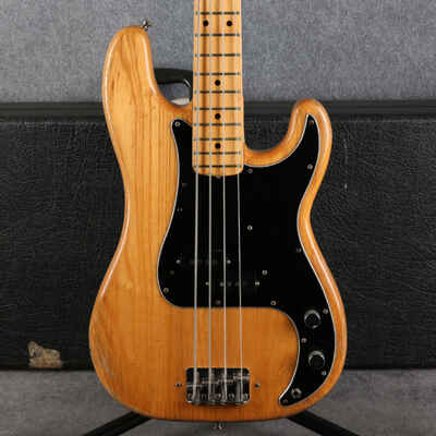 Fender 1979 Precision Bass - Natural Stripped - Hard Case - 2nd Hand