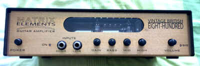 Matrix Elements ?Vintage British?? VB800 Guitar Amplifier