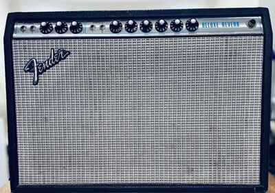 Fender Deluxe Reverb Amp Silverface 1970??s!