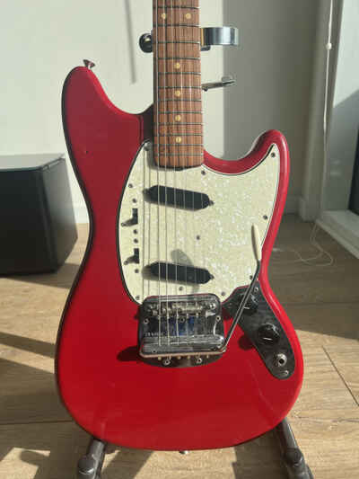 1965 L Series Fender Mustang Dakota Red All original.