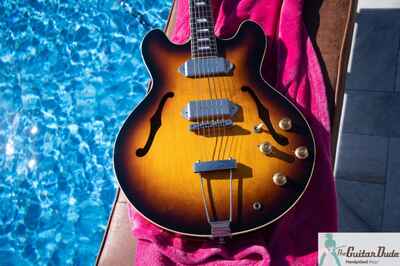 Classic 1985 Epiphone Casino - Vintage Sunburst - Made in Japan (Matsumoto) EXC!