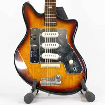 Teisco TG Project Guitar w /  Rosewood FB, 3 Single Coil Pickups