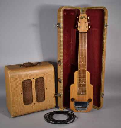 1950s Jantz Lapsteel And Amplifier Set w / OHSC