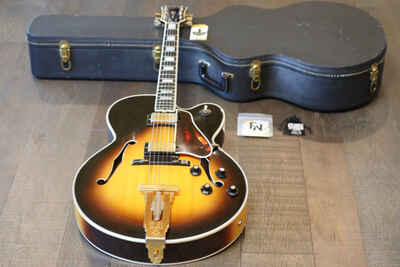 Vintage! 1974 Gibson Custom L-5 CES Archtop Hollowbody Guitar Sunburst + OHSC