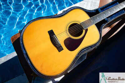 1977 Yamaha L-8 Dreadnought Acoustic Luxury SeriesPro Set Up w Perfect frets