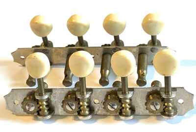 Vintage Kluson Tuners for Mandolin, 4 per side, vintage 1940??s to mid 1950??s