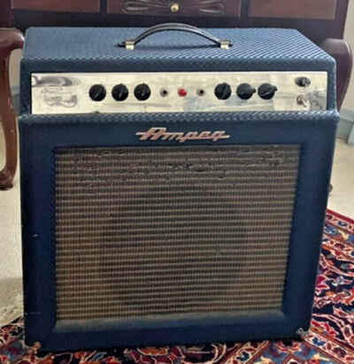 Ampeg Reverberocket 2 GS-12R Reverb + Tremolo with Footswitch Vintage Mid 1960