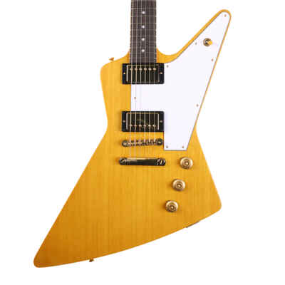 Epiphone 1958 Korina Explorer Electric Guitar, Aged Natural  (B-STOCK)