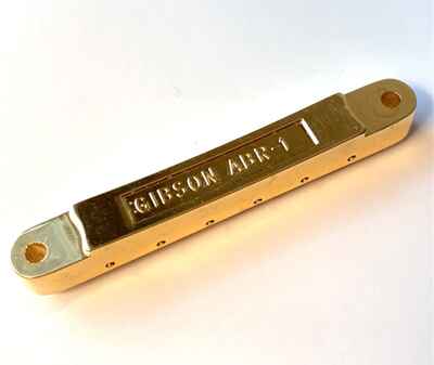 Vintage Gibson ABR-1 Les Paul Bridge Gold with Retaining Wire
