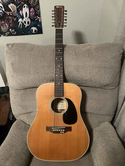 Morris B-28 12 String 1969 Japanese Acoustic Guitar