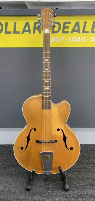 Jazz Guitar Hollow Body Arc top Circa 1960