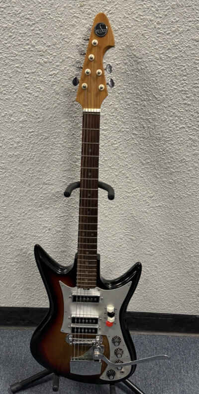 K-3l Teisco Electric Guitar With Case 1960s