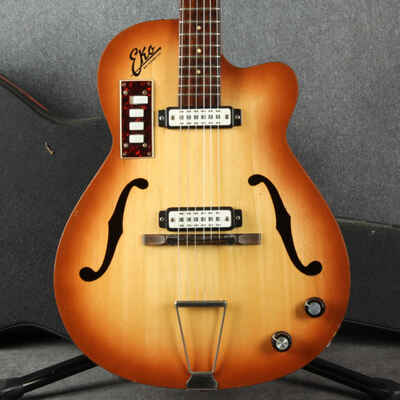 Eko Model 100 - Sunburst - Hard Case - 2nd Hand