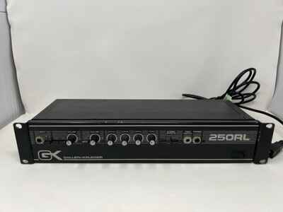 GK Gallien Krueger 250 Rl Vintage Amp Head Stereo chorus Works READ DESCRIPTION*