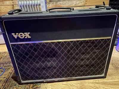 1970s Original Vox AC30 Guitar amplifier combo & Flight Case