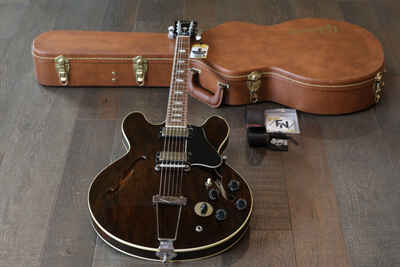 Vintage! 1970 Gibson ES-335TD Semi-Hollow Electric Guitar Walnut + Case