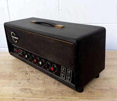 Vintage 1960s??70s Carlsbro Valve Guitar Amp Head ?? CS100TC  /  CS60TC